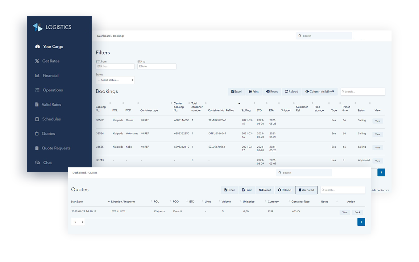 1L desk sistema | First Logistics